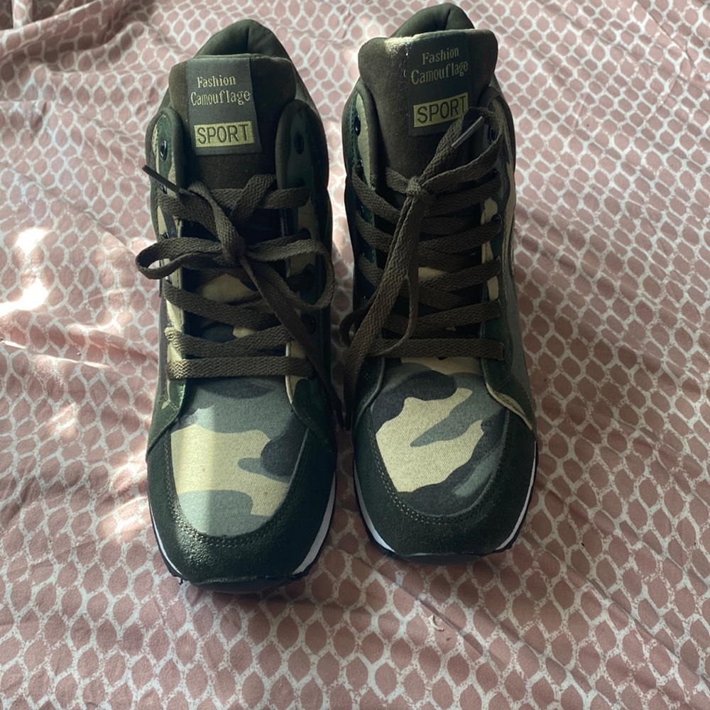 Fashion Sport Camouflage Shoes